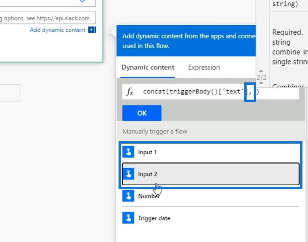 Microsoft Flow 字符串函數：連接和替換