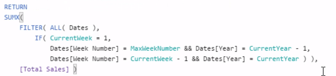 LuckyTemplates で DAX を使用して週次売上を計算する