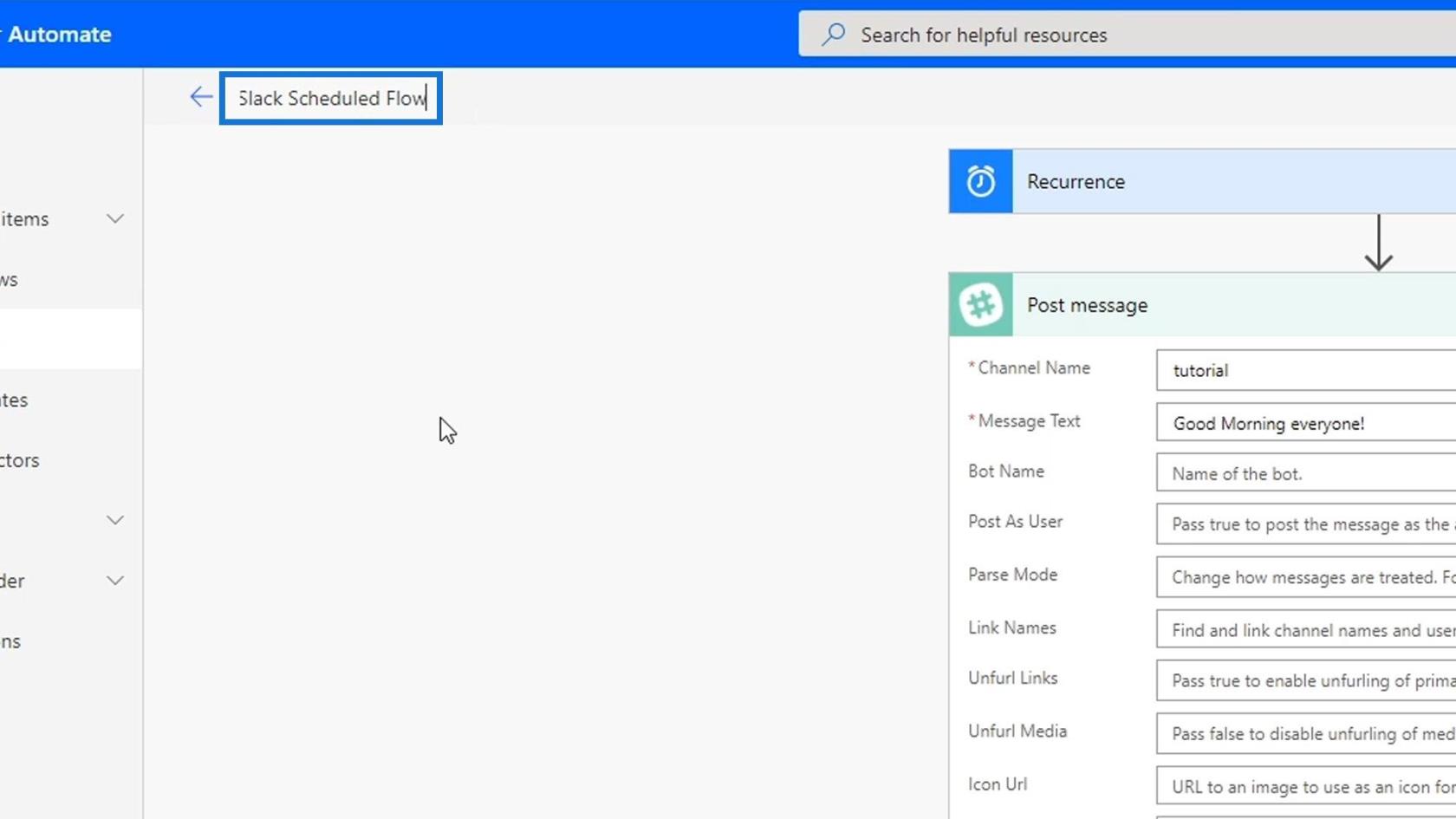 Microsoft Power Automate 中的計劃工作流