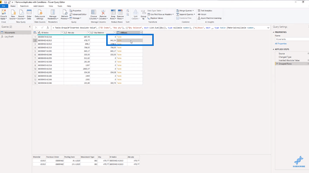 LuckyTemplates Power Query: removendo linhas duplicadas