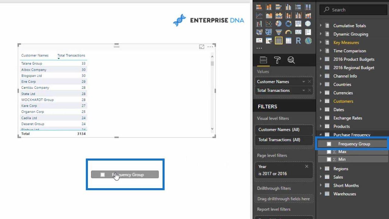 Modellazione dei dati in LuckyTemplates utilizzando tabelle di supporto
