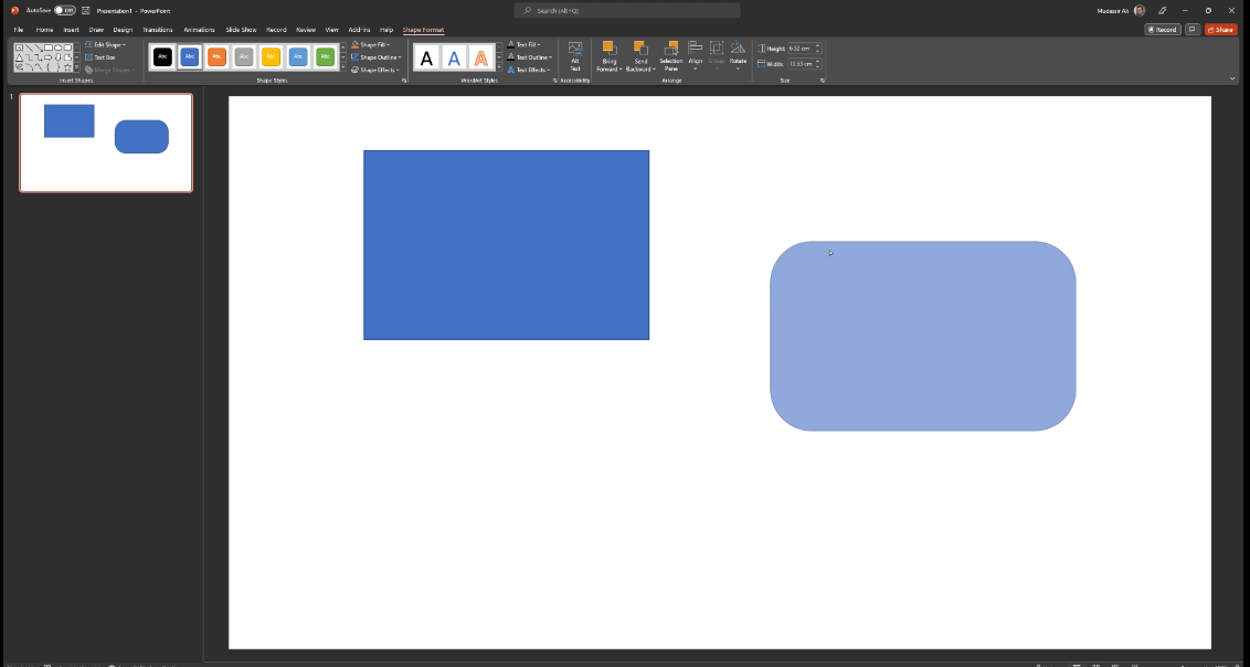 Modelo de relatório de visualização de dados com PowerPoint |  Parte 1