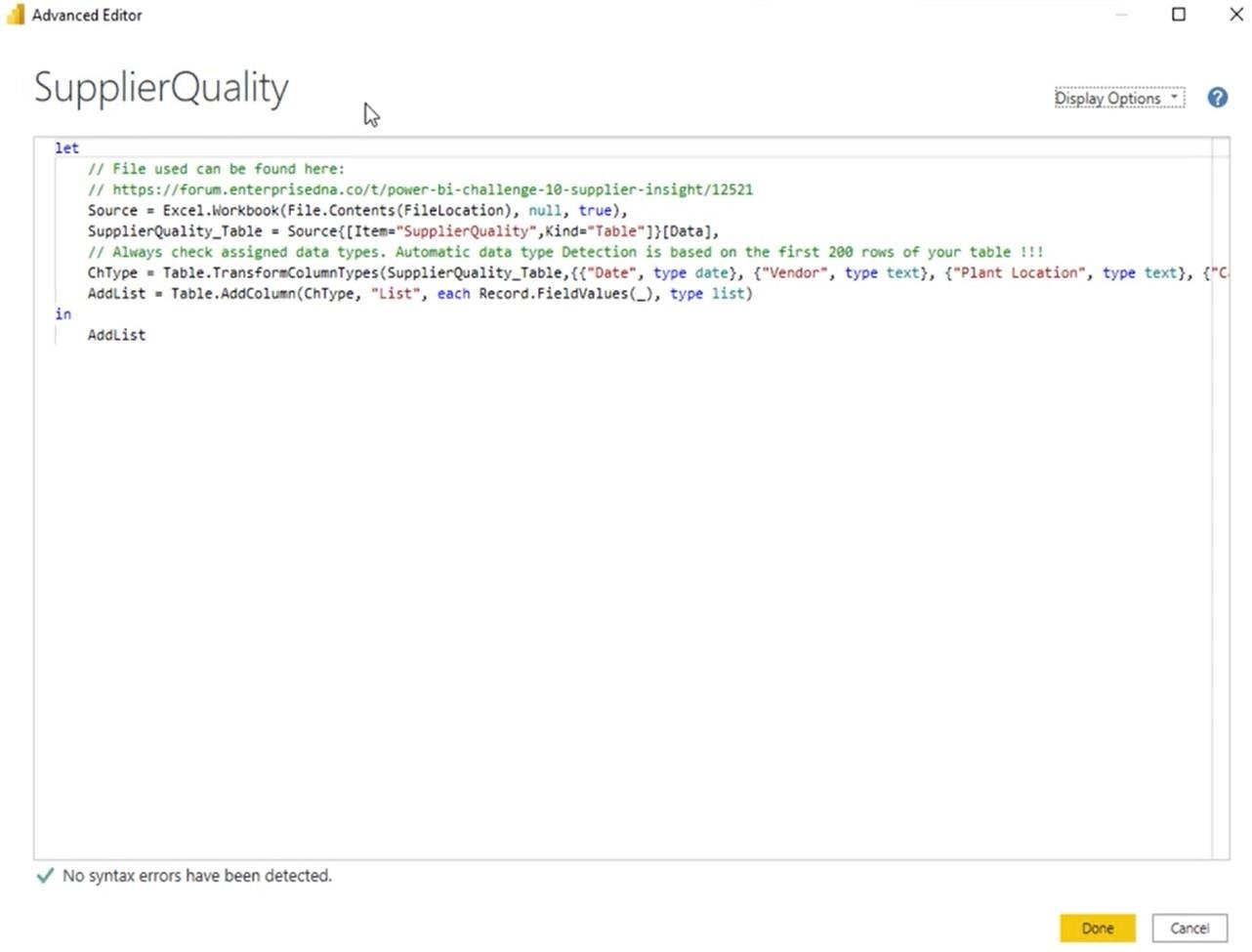 Power Query の機能: 概要