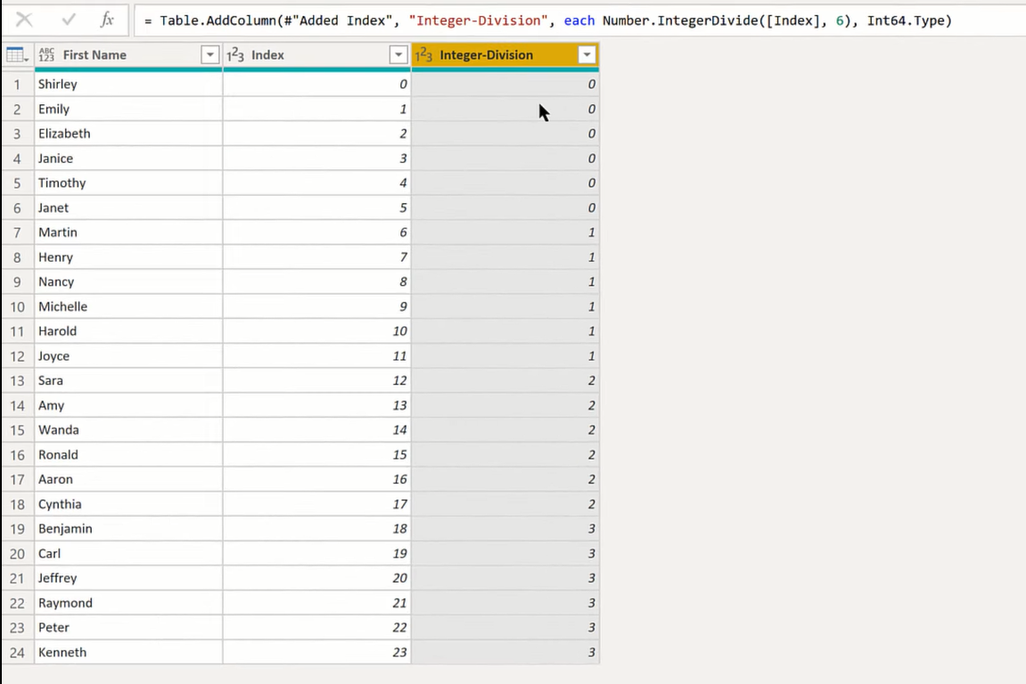 Fonctions LuckyTemplates Modulo et Integer-Divide DAX
