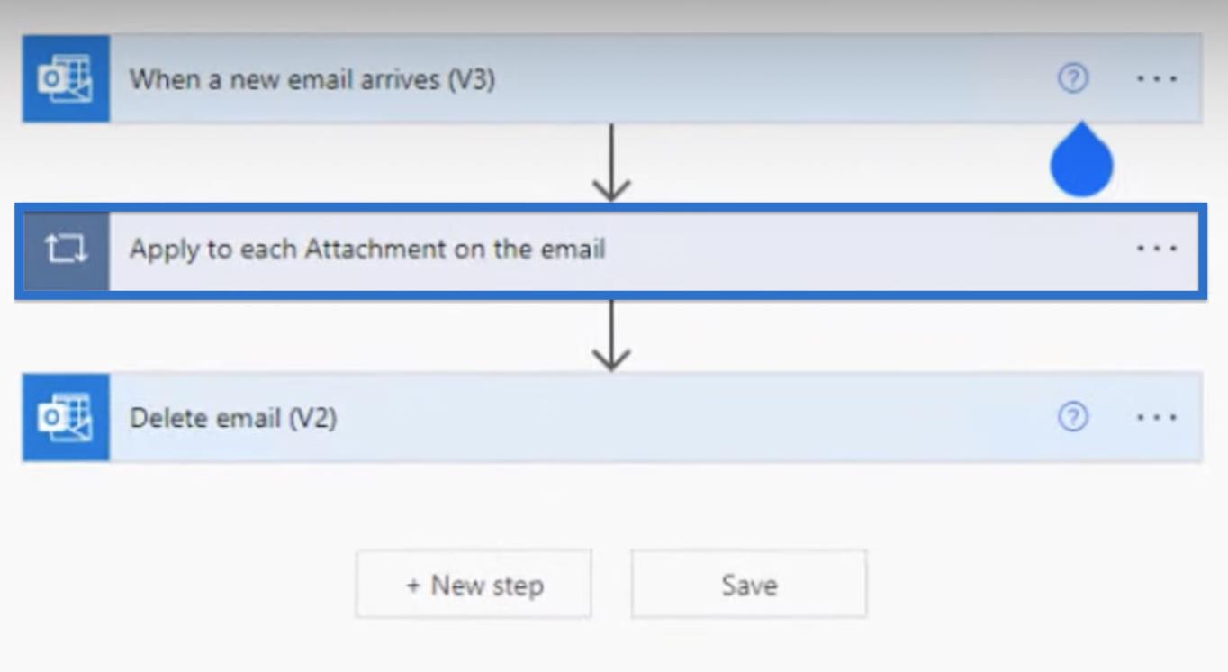 Speichern Sie E-Mail-Anhänge in SharePoint mit Power Automate