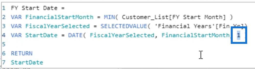 LuckyTemplates レポートでの会計年度の動的フィルター処理
