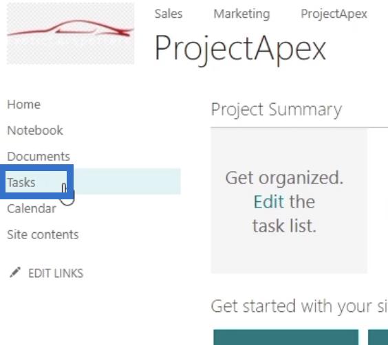 SharePoint 項目網站：創建和配置