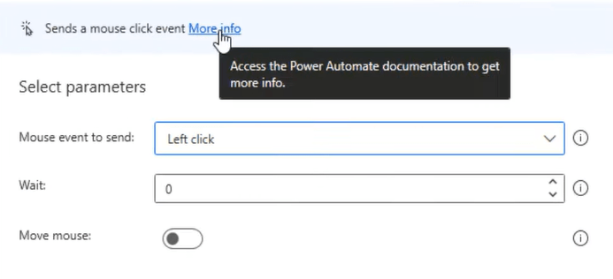 Power Automate Desktop : comment utiliser la fonction Envoyer un clic de souris