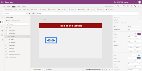 PowerApps 시작 기능: 앱에서 다른 서비스를 시작하는 방법