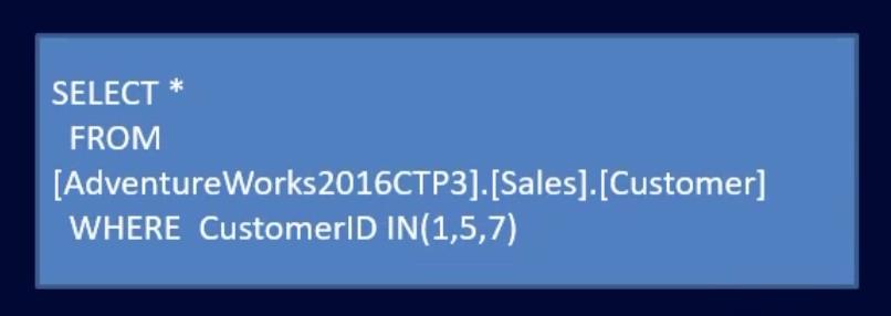 IN、NOT IN、LIKE、NOT LIKE を使用した SQL のフィルター