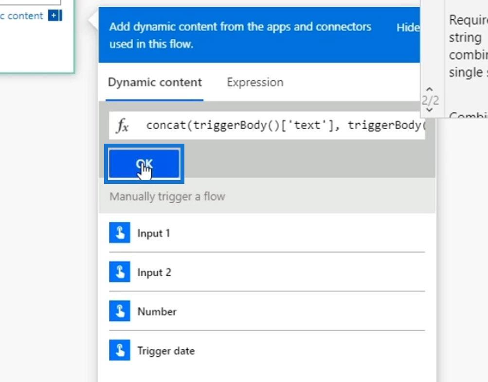 Microsoft Flow 字符串函數：連接和替換