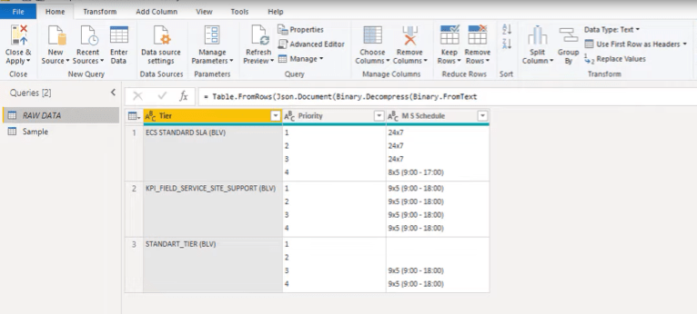 LuckyTemplates 列拆分 Power Query 教程：如何在 LuckyTemplates 中拆分多行 Excel 單元格