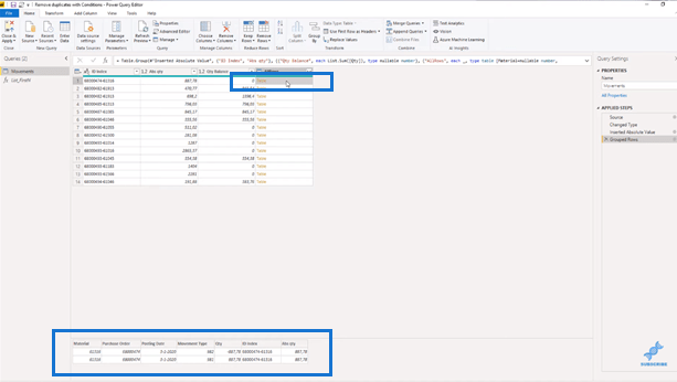 LuckyTemplates Power Query: removendo linhas duplicadas