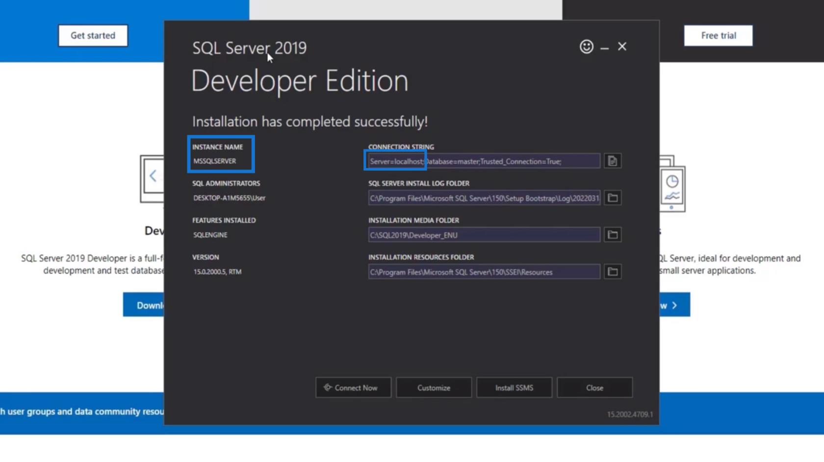 SQL Server 下載與安裝
