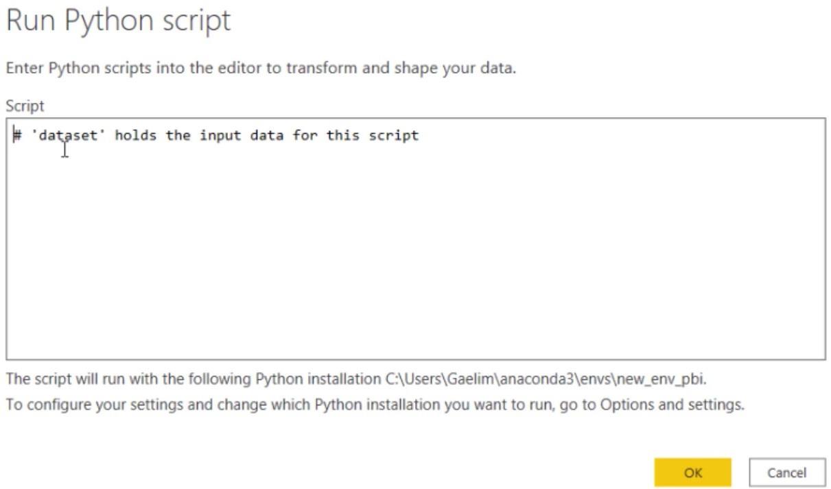 LuckyTemplates データ レポートでの Python スクリプト