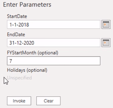 M 関数を使用して拡張 LuckyTemplates 日付テーブルを作成する