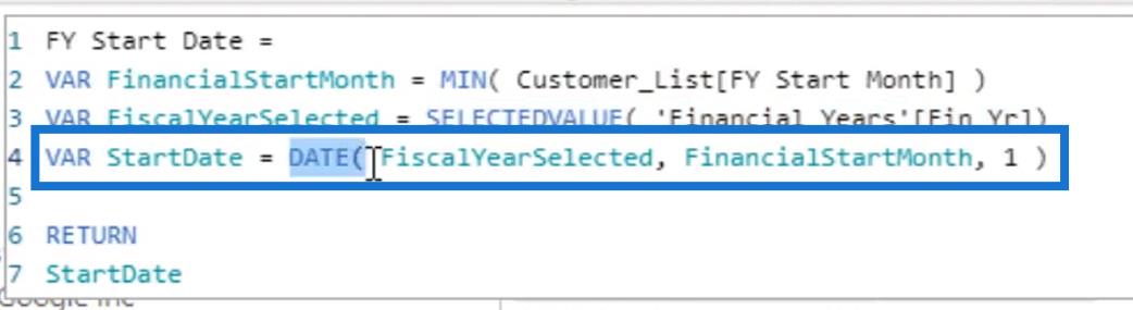 LuckyTemplates レポートでの会計年度の動的フィルター処理