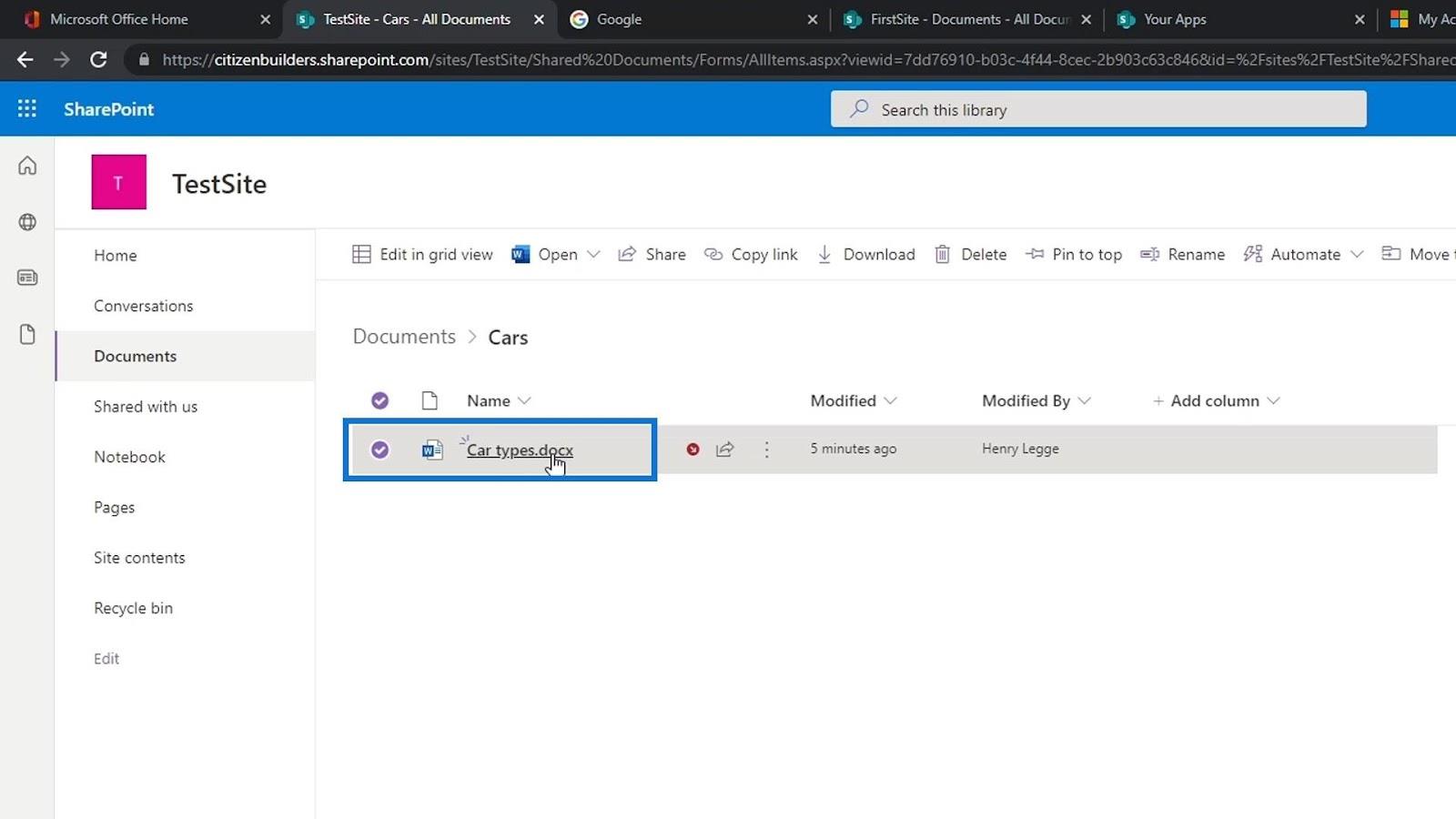簽出和簽入 SharePoint 文件