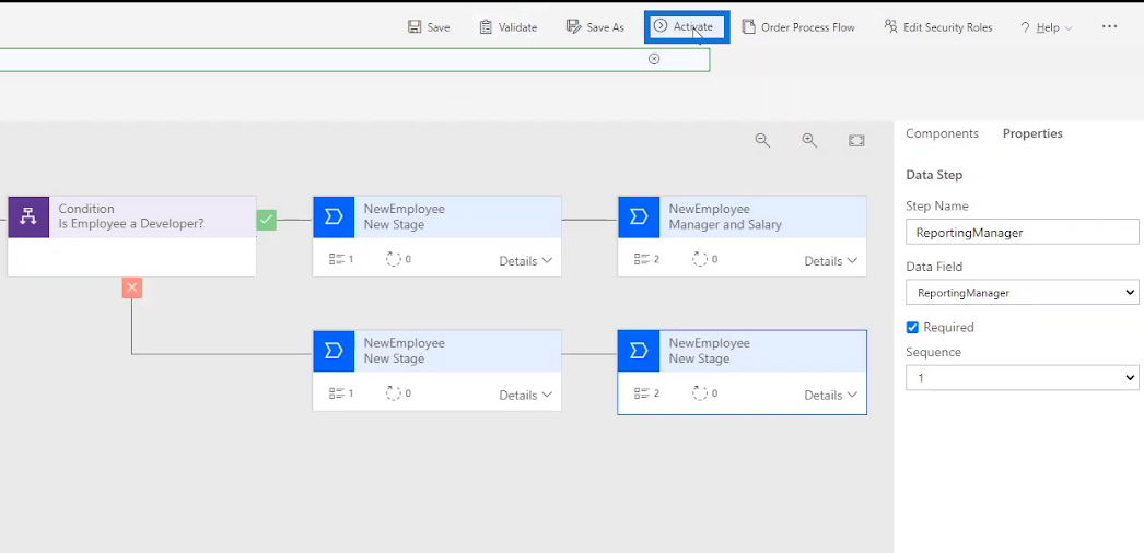 Microsoft Power Automate 中的業務流程